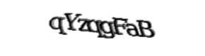 Security check image, please type the characters shown
